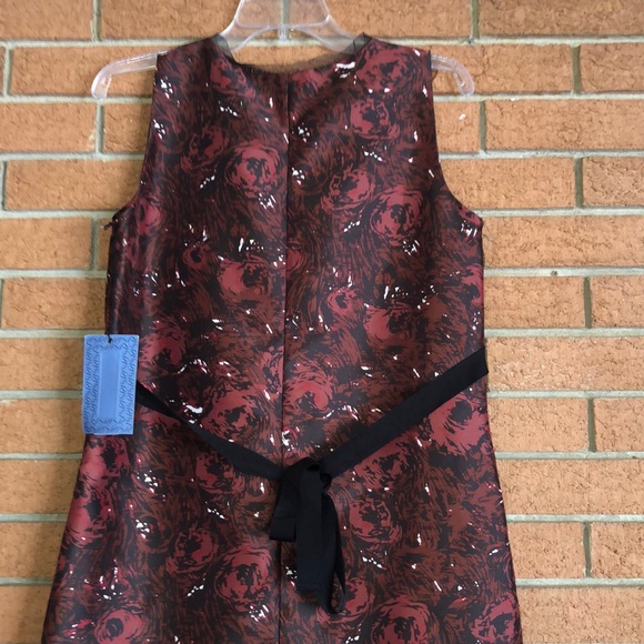 🥀SIMPLY VERA VERA WANG🥀RED ROSE SEQUIN DRESS🥀 - Picture 9 of 12